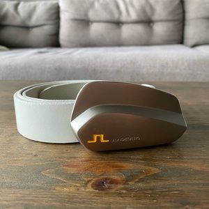 J. Lindeberg White Golf Club Belt size 36